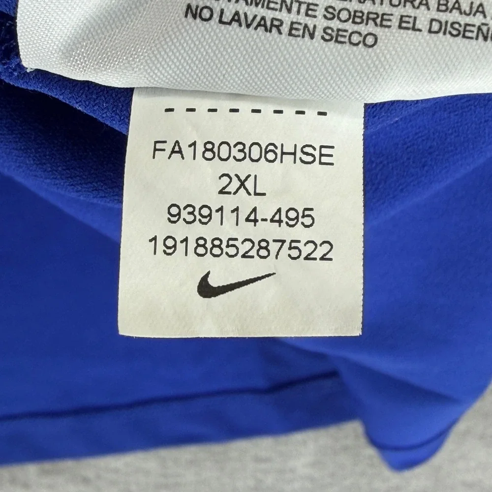 Los Angeles Clippers Nike Pullover Mens XXL Blue NBA Basketball Dri-FIT EUC